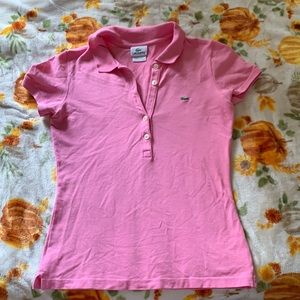 Candy pink Lacoste polo xs
